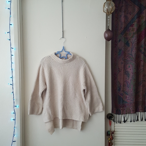 🌙Rachel Roy Mock Neck Hi Low Sweater - Picture 7 of 9